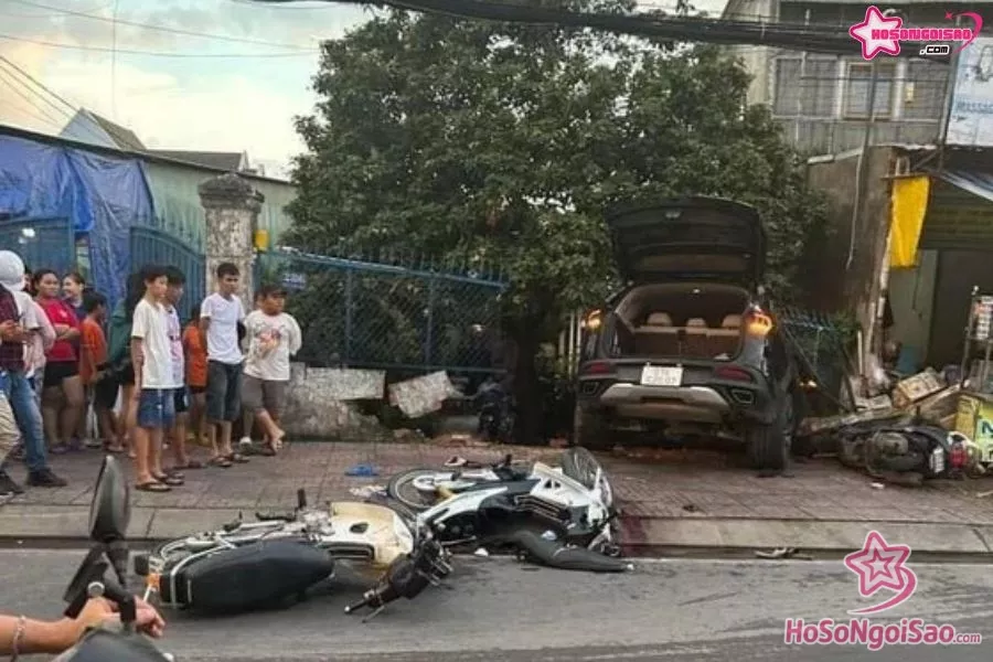 Hình ảnh hiện trường vụ tai nạn