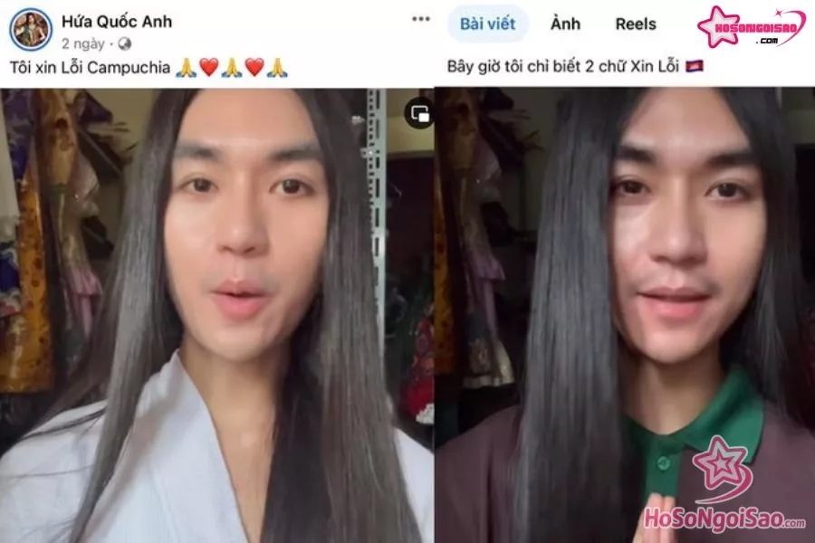 Hứa Quốc Anh lên tiếng xin lỗi về clip gây phẫn nộ của anh