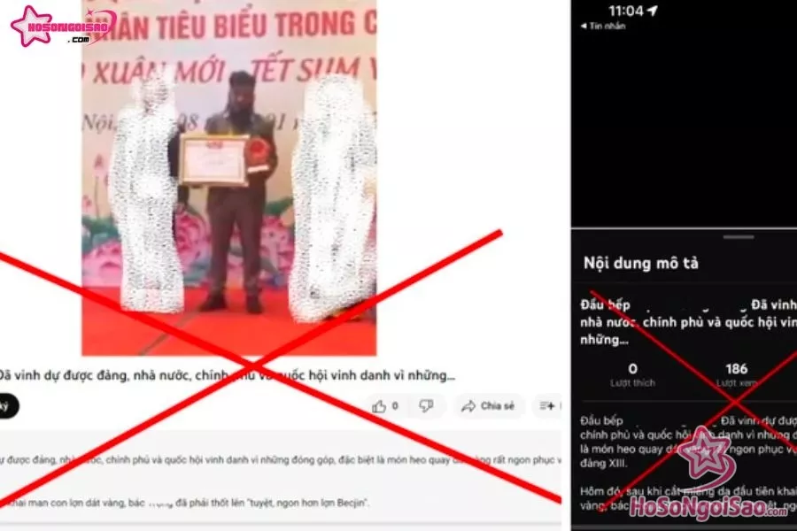 Thông tin ông Hưng BaBa được Nhà nước vinh danh là sai sự thật