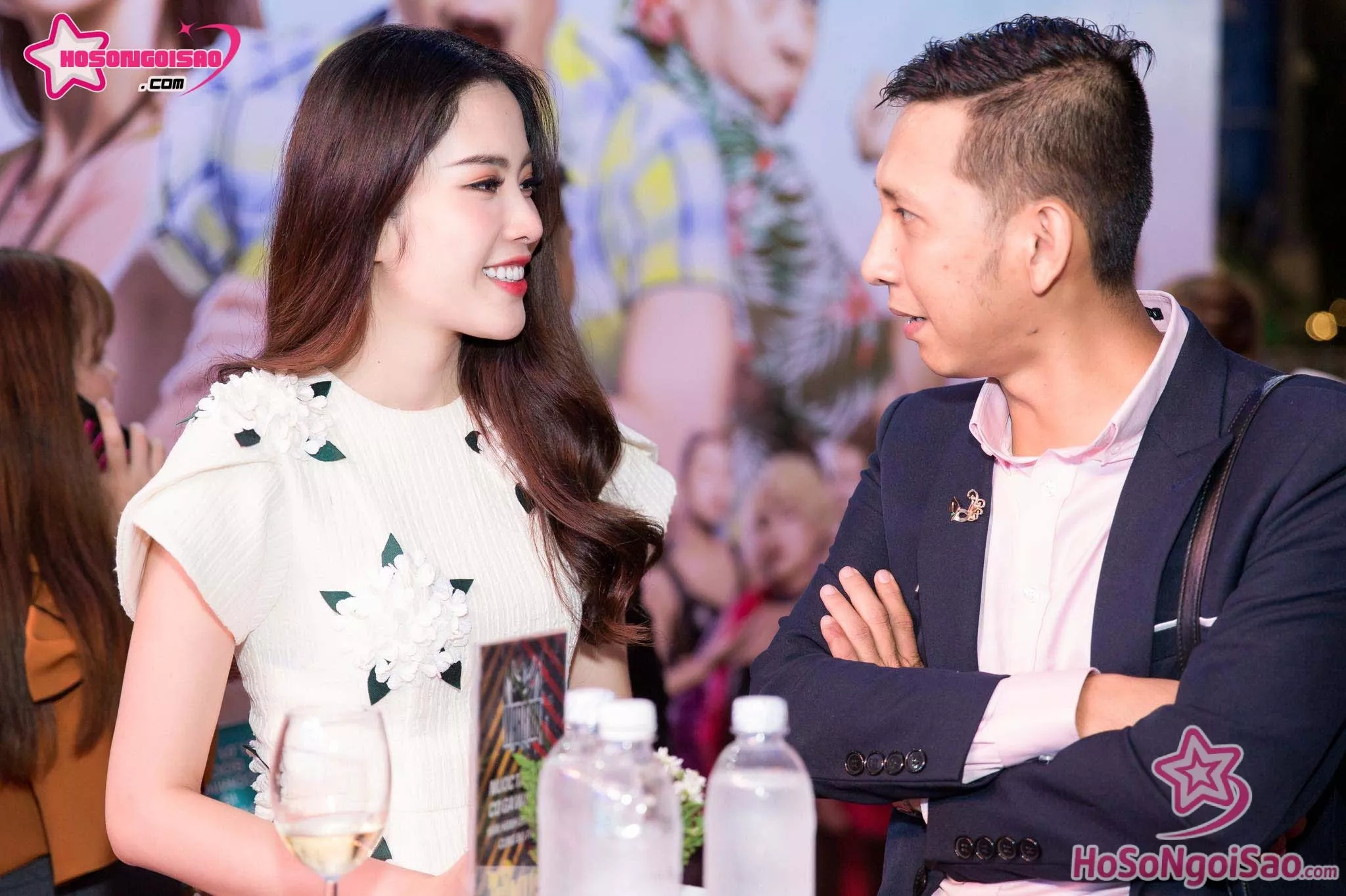 Nam Em tại buổi tuyên truyền phim