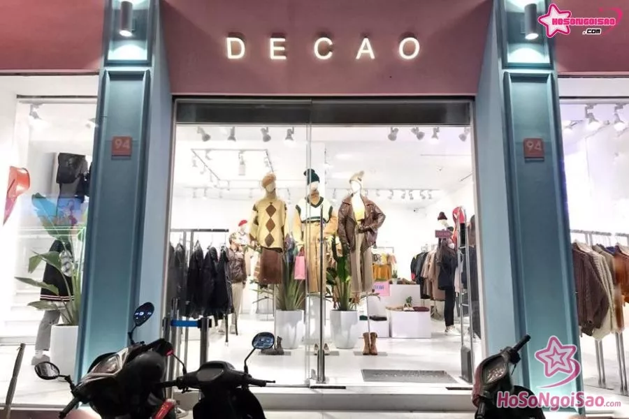 Cửa hàng thời trang của Decao tại Hà Nội 