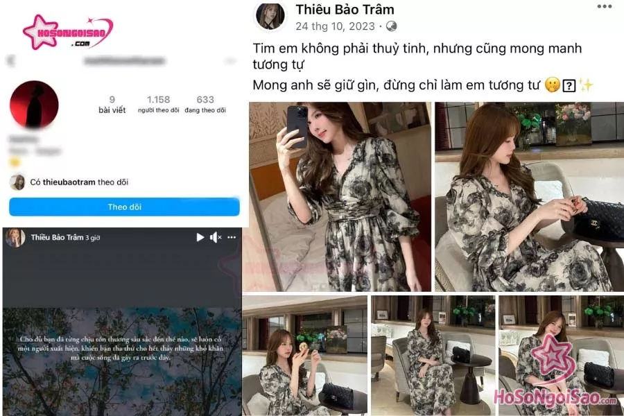Những động thái của Thiều Bảo Trâm với bạn trai