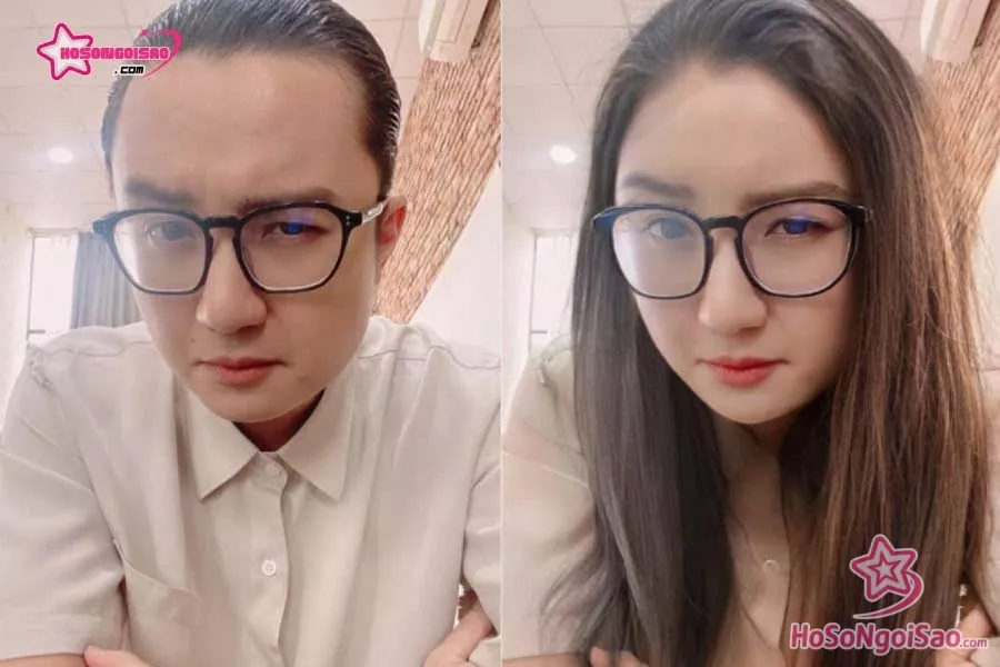 MC Sơn Lâm cải trang thành gái trên ứng dụng hẹn hò