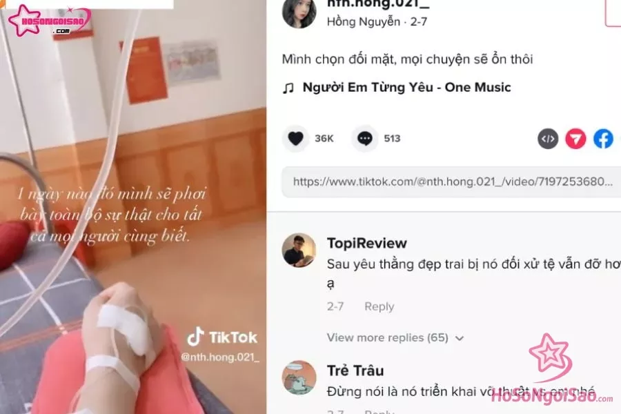Hồng Nguyễn mặc dù nằm trong viện nhưng quyết để sự thật được phơi bày 