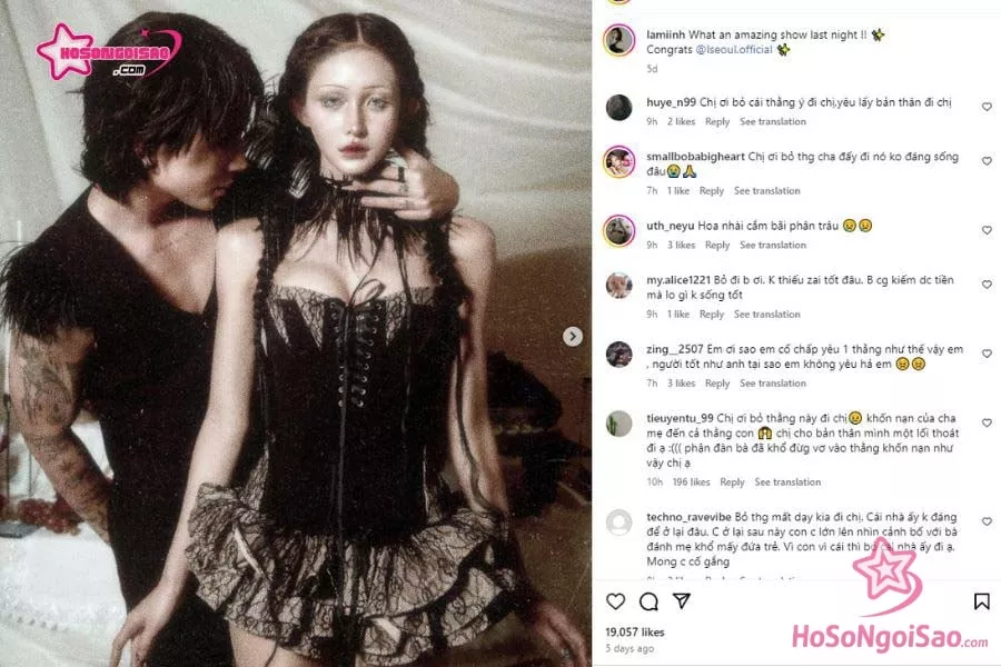 Netizen bức xúc khuyên Lâm Minh nên bỏ chồng