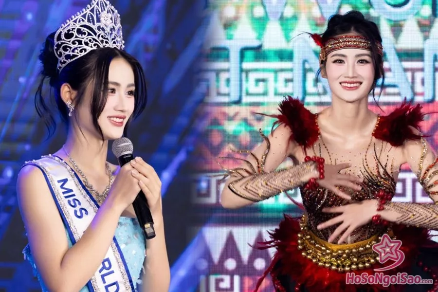 Hoa Hậu Ý Nhi gây ấn tượng vỡi màn trình diễn “Vũ điệu đại ngàn”