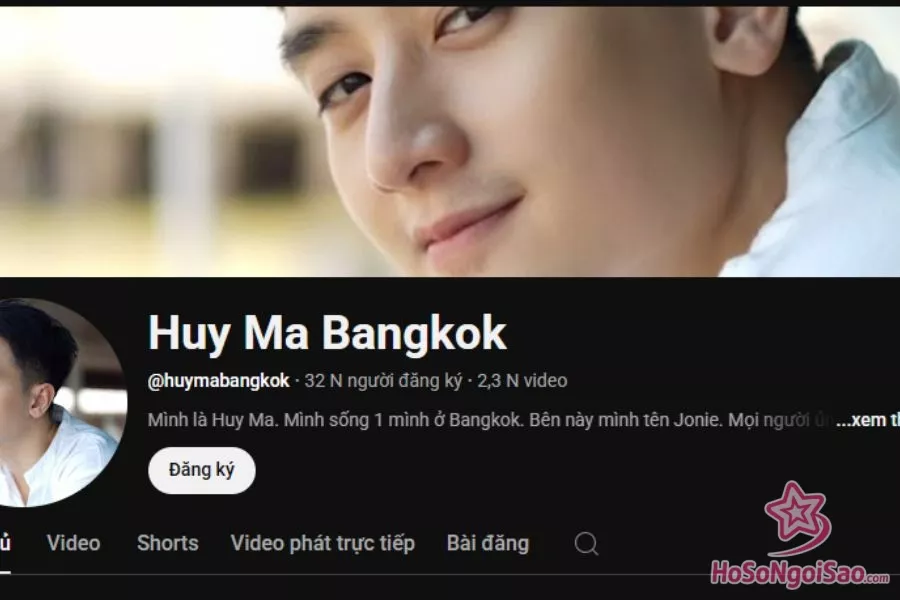 Kênh YouTube có hơn 32.000 lượt theo dõi của Huy Ma đã không kiếm được ra tiền từ khoảng 5 tháng nay