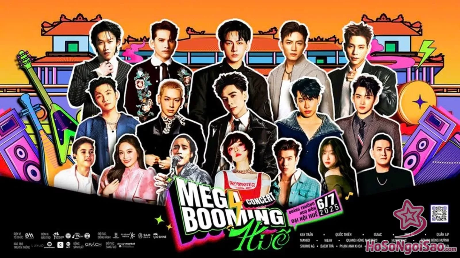 Mega Booming – Huế 2025: Đại Nhạc Hội Du Lịch Âm Nhạc