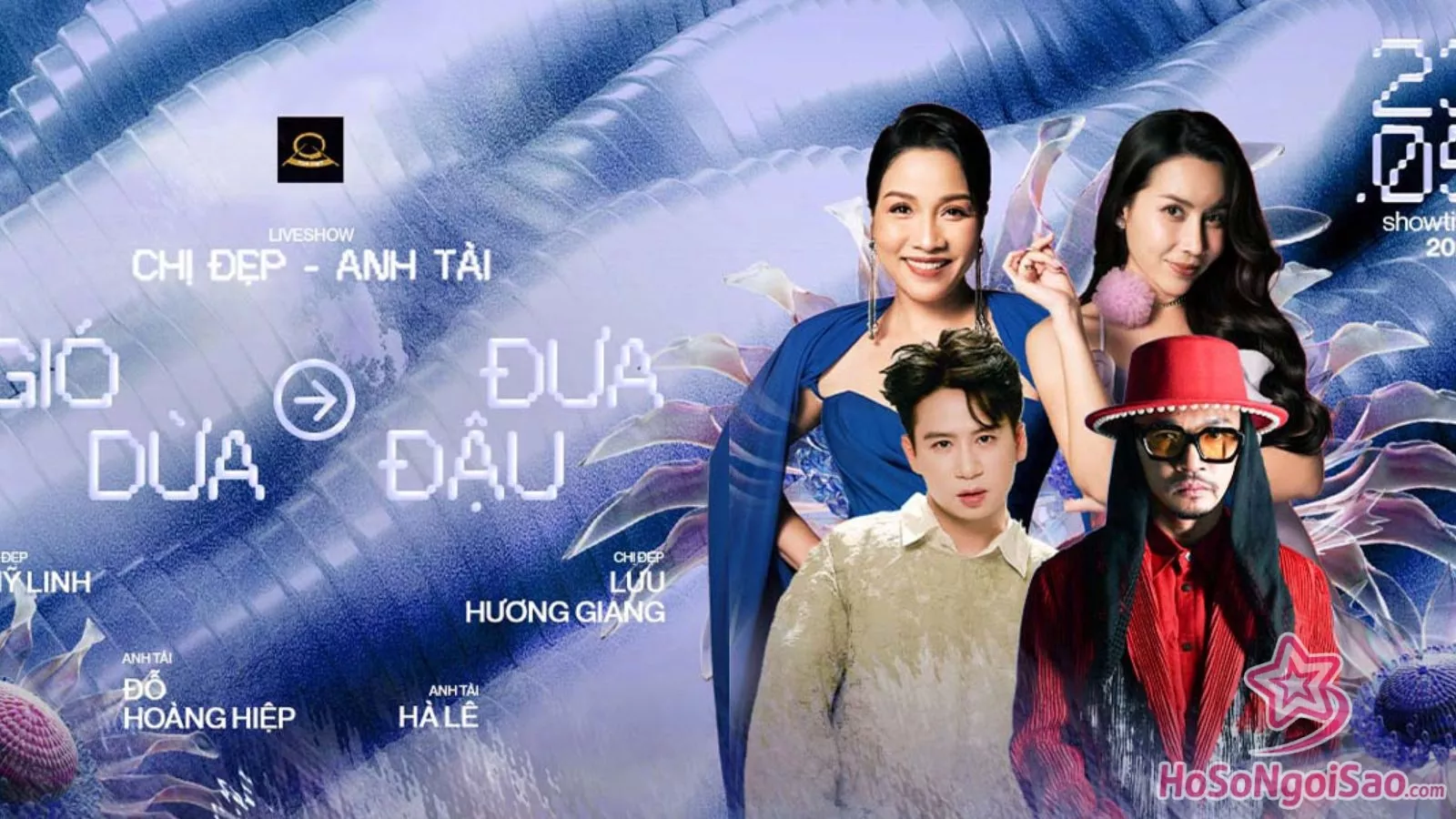 Minishow “Gió Đưa Dừa Đậu” – Bùng Nổ Cùng Dàn Sao Việt