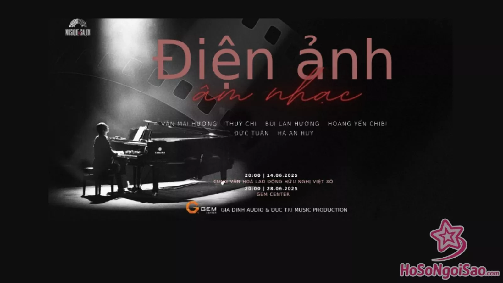 Musique de Salon 16 – Đêm Nhạc Phim Sống Động Và Đầy Cảm Xúc