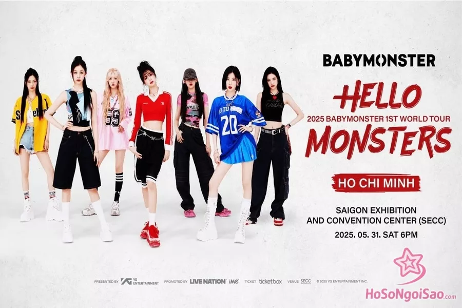 Nhóm nhạc nữ Baby Monster được kỳ vọng sẽ "đốt cháy" sân khấu TP.HCM