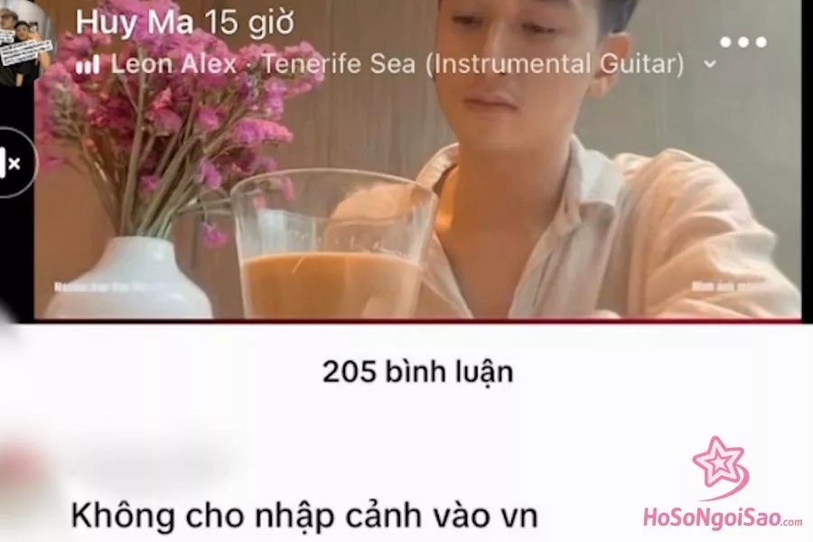 Huy Ma bị tấn công sau khi chia sẻ kế hoạch chuẩn bị về Việt Nam vào tháng 7 sắp tới