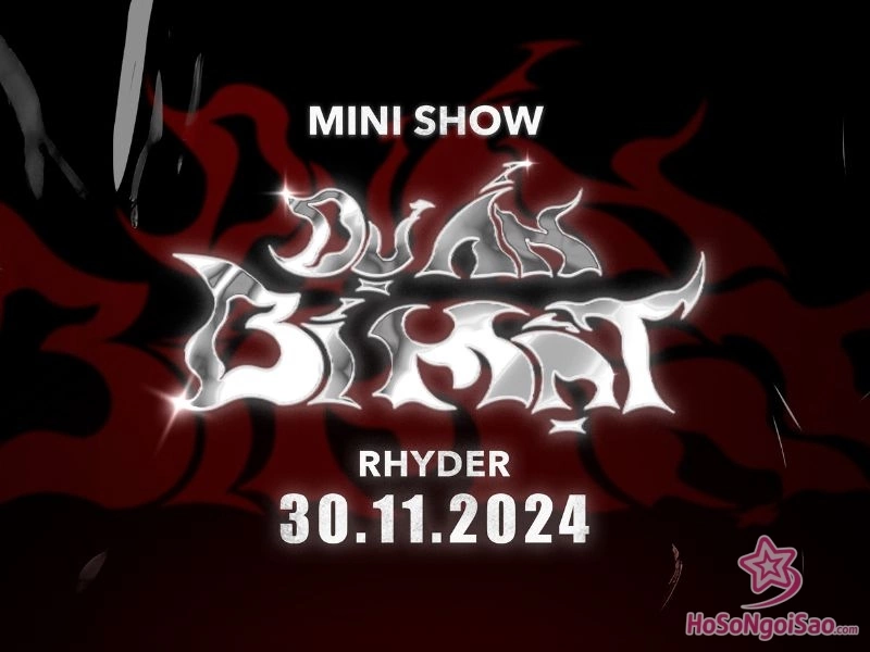 Minishow Đầu Tiên Của Rhyder: Dự Án Bí Mật