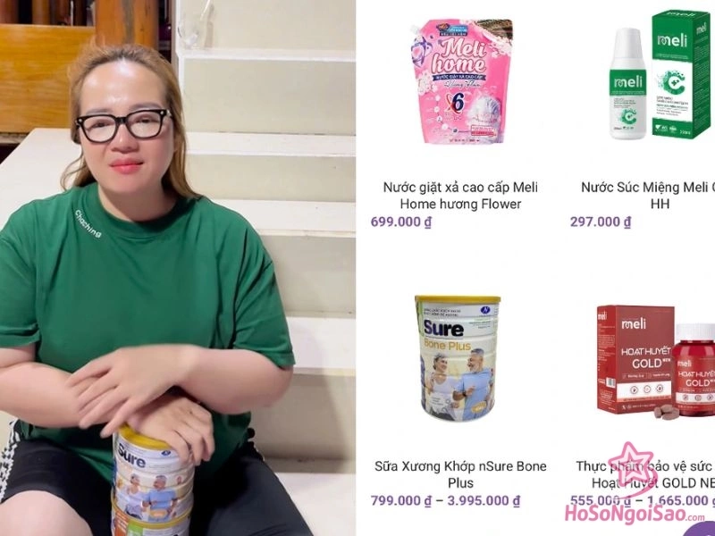 Hoàng Hường nổi lên nhờ livestream bán hàng