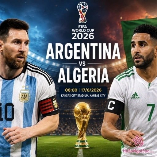 Argentina vs Algeria: Phân tích chiến thuật, đội hình và DỰ ĐOÁN tỷ số World Cup 2026