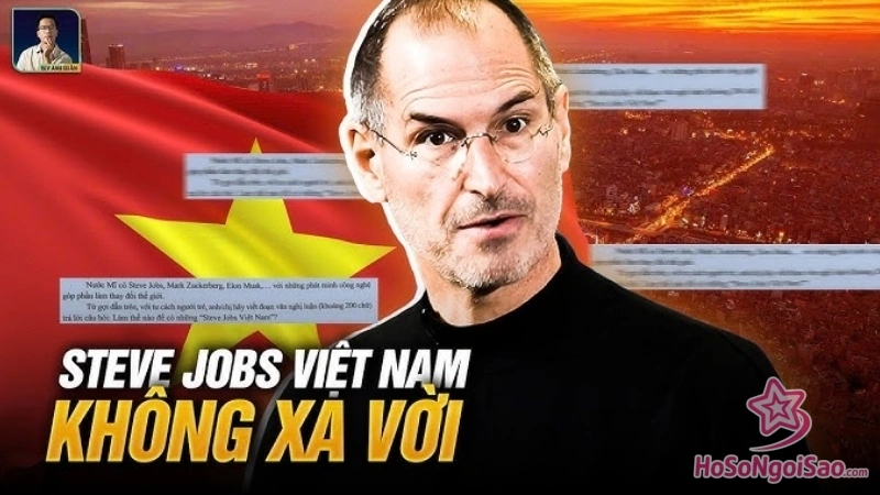 vi sao steve jobs lai duoc nhac den may ngay gan day “Steve Jobs Việt Nam” là gì mà khiến đề Văn THPT 2026 gây bão? Vì sao Steve Jobs lại được nhắc đến mấy ngày gần đây?